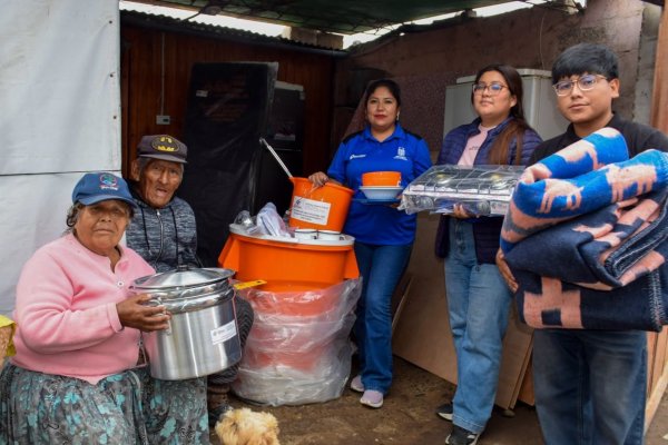 POCOLLAY COMPLETA ENTREGA DE AYUDA HUMANITARIA A FAMILIAS DAMNIFICADAS